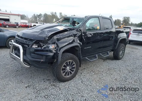 2022 Chevrolet Colorado 4Wd Short Box Zr2 from USA, damaged, VIN 1GCGTEEN5N1285366